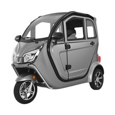 Uimoso 3-Wheel Enclosed Mobility Scooter for Seniors, 650lbs, 3-Passenger