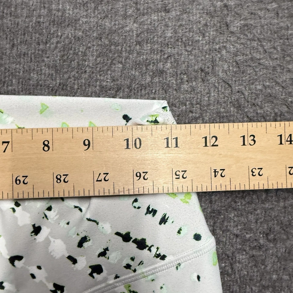 Leggings Fabletics de talle alto declaración PowerHold para mujer XS* blanco/gris manchado Foto 3 de 4