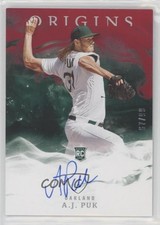 2020 Panini Chronicles Origins Signatures Red 67/99 AJ Puk #21 Auto hg6