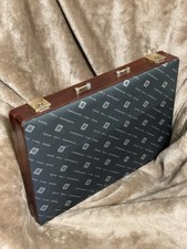 Rare Vintage General Motors Gm Espaa Briefcase Leather Rare Vintage General Motors Gm Espaa Briefcase Leather