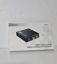 Prozor Digital to Analog Audio Converter 192kHz DAC01s. New In Box.
