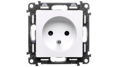 Einzelsteckdose mit/u 2P+Z mit Blenden VALENA LIFE 753184