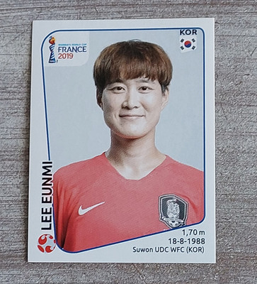 Panini WM 2019 Nr. 49 Lee Eunmi