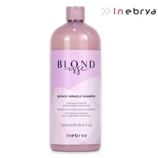 Inebrya Blonde Miracle Anti-Yellow And Restructuring Shampoo 1000ml