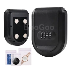 Magnetic Key Box for Under Car with Combination Lock