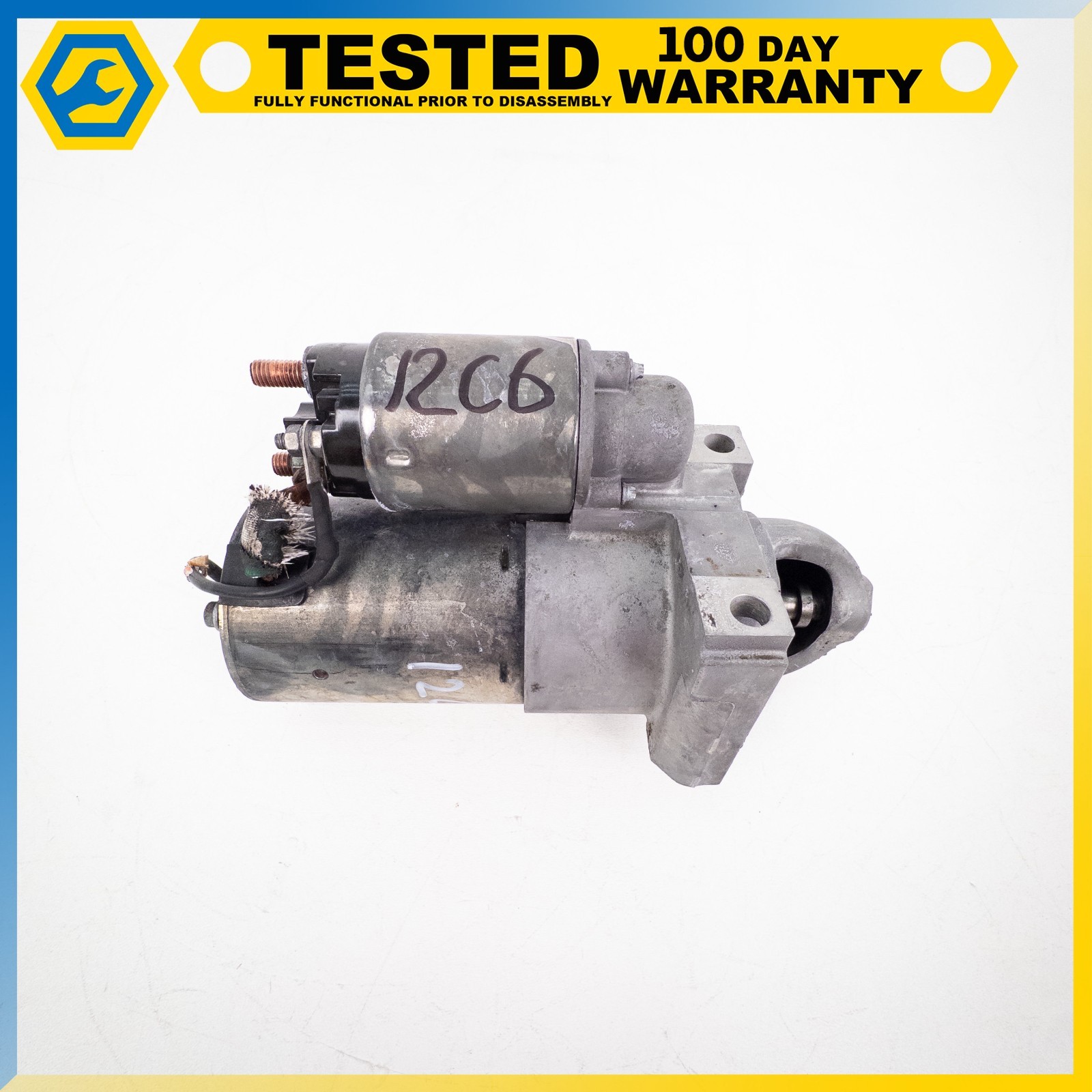 08-13 CHEVROLET CORVETTE C6 6.2L V8 LS3 ENGINE STARTER MOTOR ASSEMBLY OEM