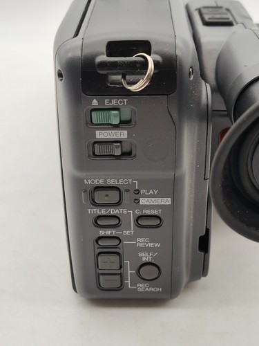 Canon-E51 Black Canovision 8MM-8X Zoom-Video Camera & Recorder ****UNTESTED***** - Imagen 10 de 12