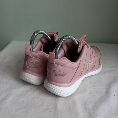 Skechers Peachy Pink Trainers Sneakers Shoes Womens UK Size 5 - Picture 5 of 12