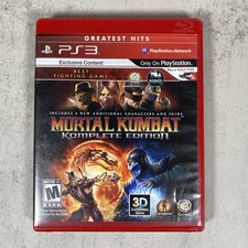 WB Games Mortal Kombat Komplete Edition Greatest Hits 3D Compatible PS3