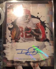 Topps 2024 Finest Autographs Dwayne Bowe Kansas City Chiefs FA-DB Auto
