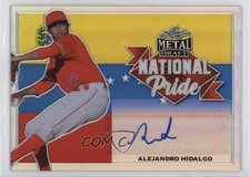 2021 Leaf Metal Draft National Pride Alejandro Hidalgo #NP-AH1 Auto 0su2