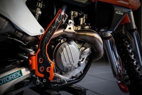 Rahmenschutz X-Grip Rahmenprotektor Frame Guards Passt An Ktm Exc 450 500 Sw-Or-image