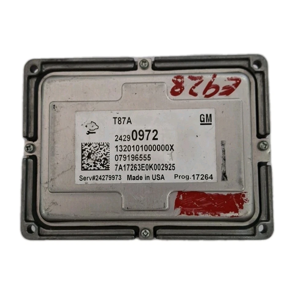 Módulo de control de transmisión Buick Enclave 2018 24290972 *programado VIN* Foto 2 de 3