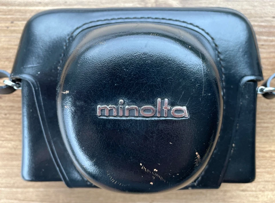Minolta Hi-Matic 9 Film Camera w/45mm Rokkor Lens OG Box Partially Tested READ - Image 3 of 4