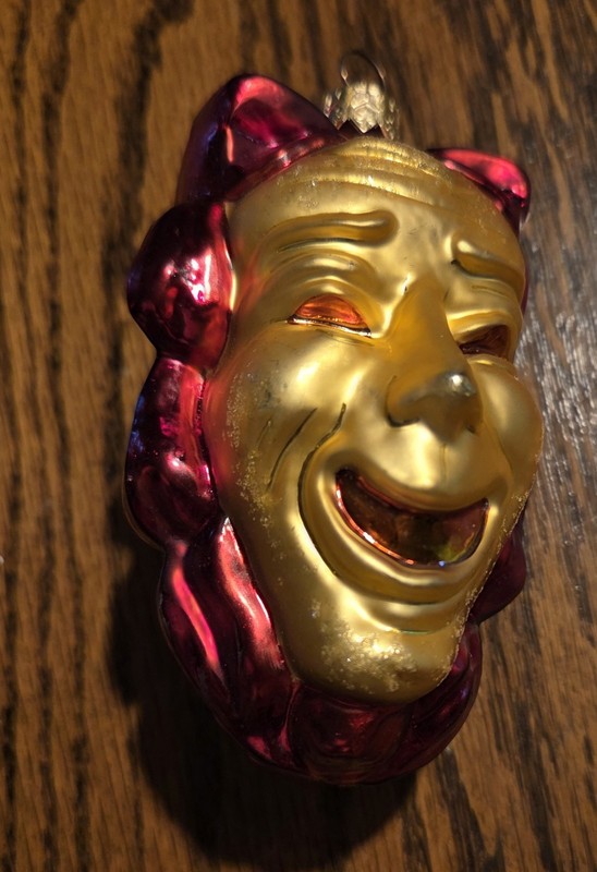 1998 Christopher Radko Antoinette Perry Tony Awards Comedy Ornament 