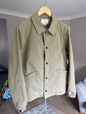 Nanamica Coach Jacket RRP £550 Medium coat  Beige Tan Sand light brown