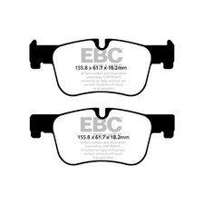 1x Ebc Brakes Bremsbelagsatz, Scheibenbremse Vorne f�r BMW 1 3 Touring 3 4 Gran