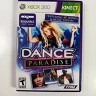 Dance Paradise Xbox 360 Video Game Kinect Required 40 Songs Music Videos