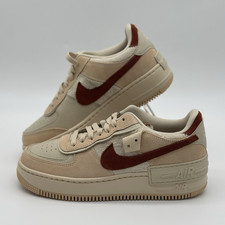 Nike Womens Air Force 1 Shadow Shimmer Sanddr...