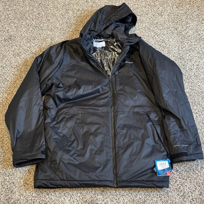 NWT Columbia Men's Snowy Summit Jacket Ski Snowsports Active Fit Black Big 2XT