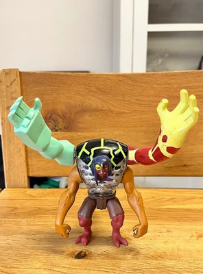 Seltenes Sammlerstück BEN 10 DNA Alien Heroes Kevin 11 Actionfigur 2006 5''