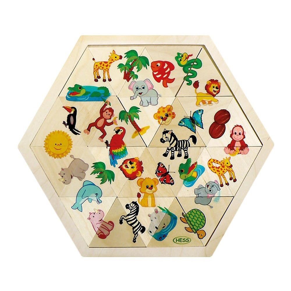 Хесс Хольцшпильзеуг 14929 - Мозайк-легкоатлетический мотогонщик-легкоатлет в джунглях на Холме