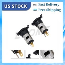 New Pair 12V 120W Car Cigarette Lighter Power Outlet Socket  Waterproof Cover