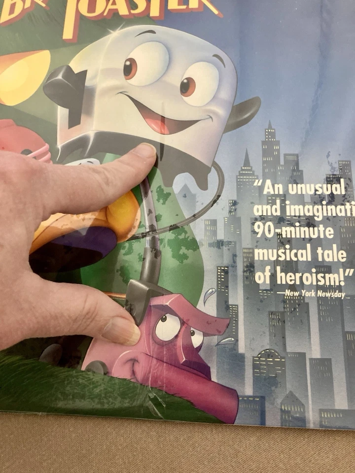 Disney The Brave Little Toaster LaserDisc Animated Movie Rare 1117AS Sealed New - Image 3 of 3