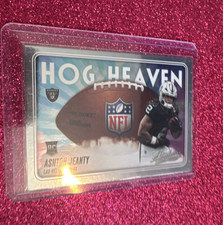 Panini Ashton Jeanty Las Vegas Raiders Rookie Hog Heaven NFL Card #HH-AJY