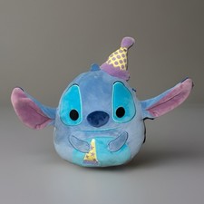 Adorable Birthday Stitch Squishmallows Disney Plush Toy 10" Tall