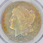 1904-O $1 Morgan Silver Dollar PCGS MS61 - Lovely Full Obverse Toning