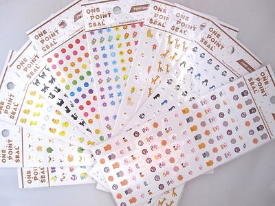 One Point Seal Made in Korea Sticker Sheet Version 1 (Your Choice)~KAWAII!!