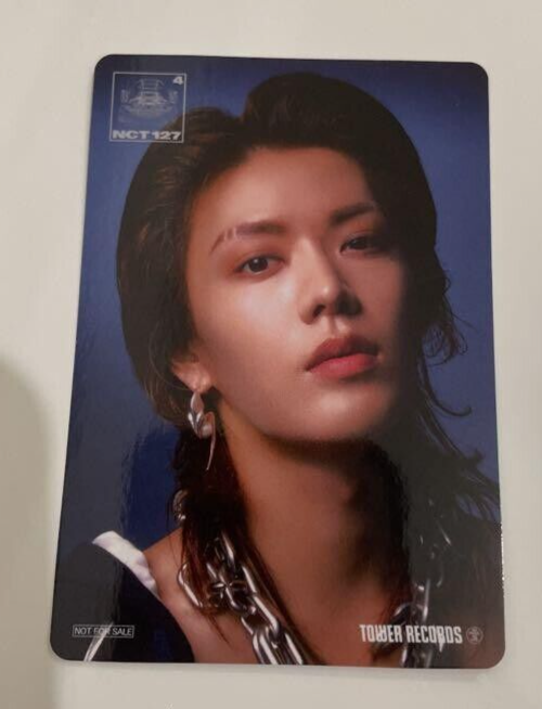 NCT 127 YUTA 2 Baddies 疾走 JAPAN TOWER RECORDS Photocard PC The