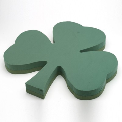  Kleeblatt OASIS  SCHAUMSTOFFRAHMEN  Floral Funeral Memorial Hommage SKU 83890