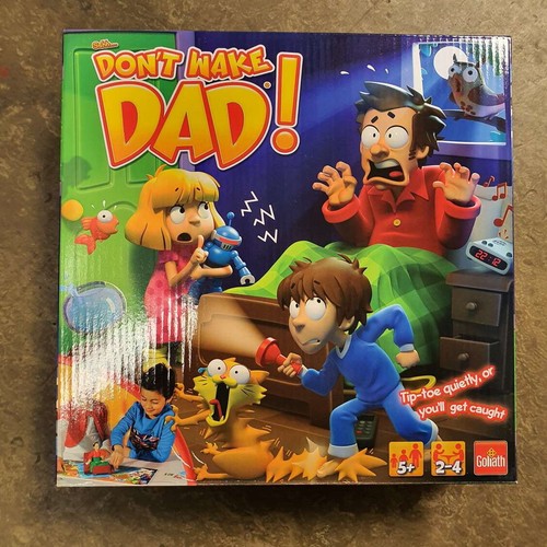 ELECTRONIC SHHH DON T WAKE DAD ACTION REFLEX FAMILY KIDS BOARD GAME AGE 5 5019150001725 