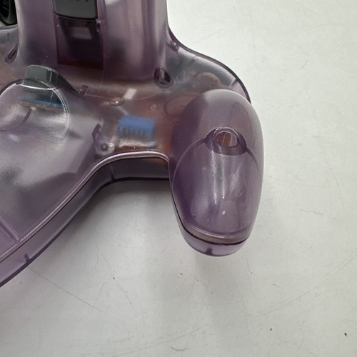 Nintendo 64 N64 Official OEM Clear Atomic Purple Controller Good Stick Tested - Picture 18 of 24