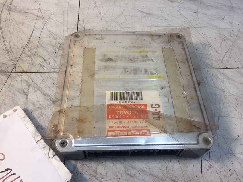 E-AE92後期4ＡーＧ純正ECU TOYOTA COROLLA 89-92 LEVIN AE92 89661-12690 4A-G Ecu ecm oem