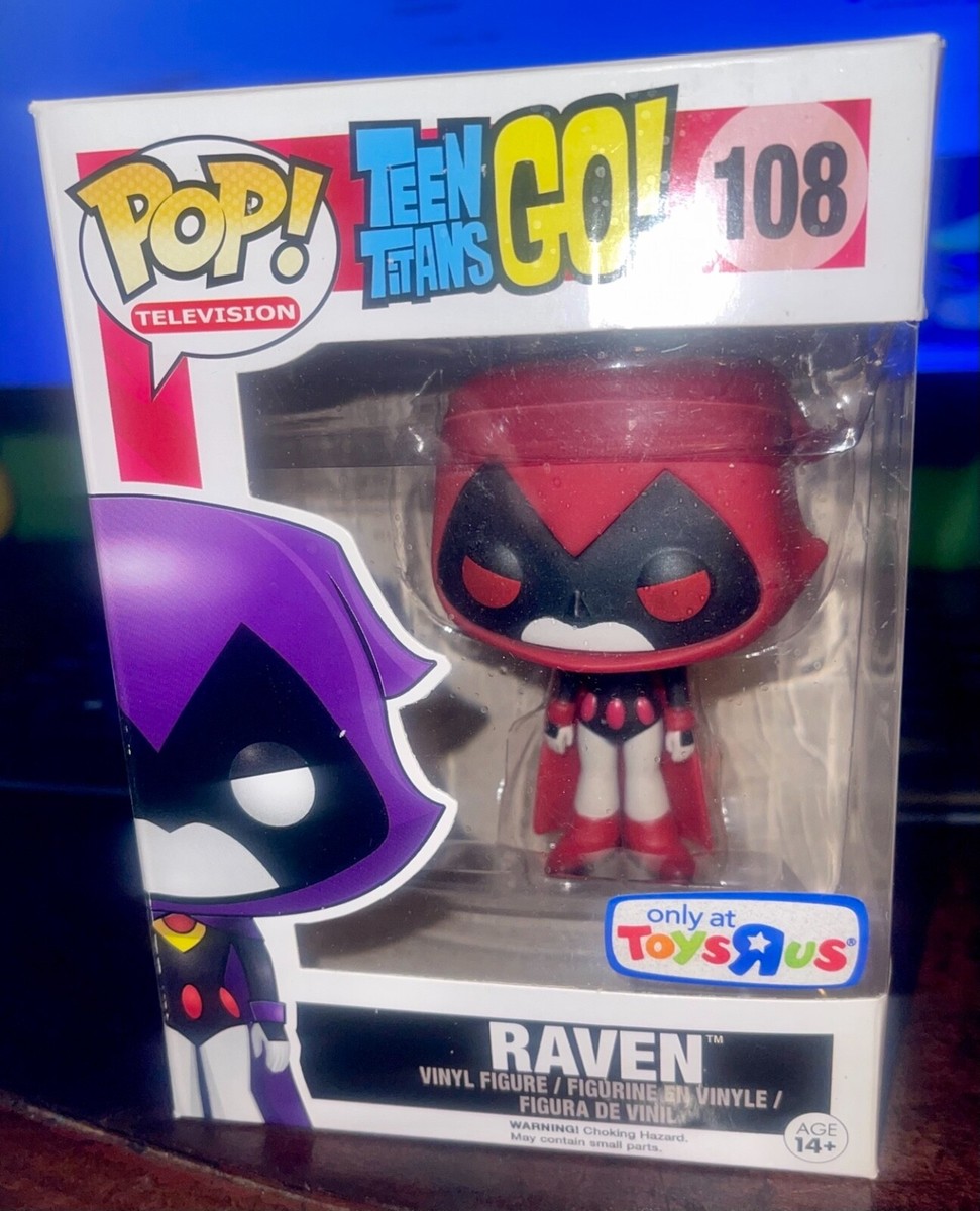 Funko Pop! Television Teen Titans Go! 108 Raven Toys R Us - NICE