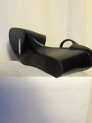 Sandales Compensées FREE LANCE En Cuir De Veau Noir - Taille 41 EU - Occasion Très Bon État