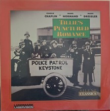 Tillie's Punctured Romance 1914  NTSC  LV24212 - Laserdisc