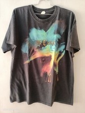 Vintage The Cure band short sleeve T shirt Print Unisex Charcoal tee NH8818