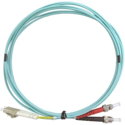 Monoprice 6ft OM3 Fiber-Optic Cable LC/ST 50/125 Type MultiMode Duplex 10GB 2mm