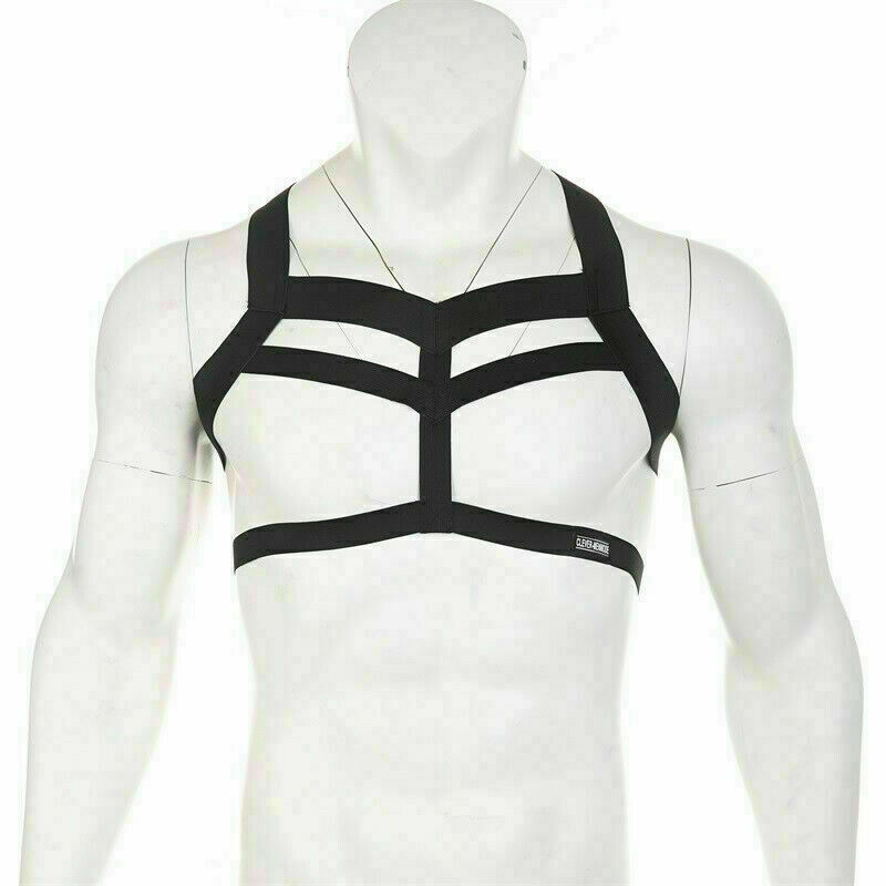 SAOLA Calze intime uomo imbracatura bondage cinghie elastiche clubwear costume fantasia petto