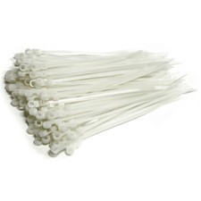 StarTech TCV155 Cable Ties - 6" Screw Mount Nylon White (100 Pack)