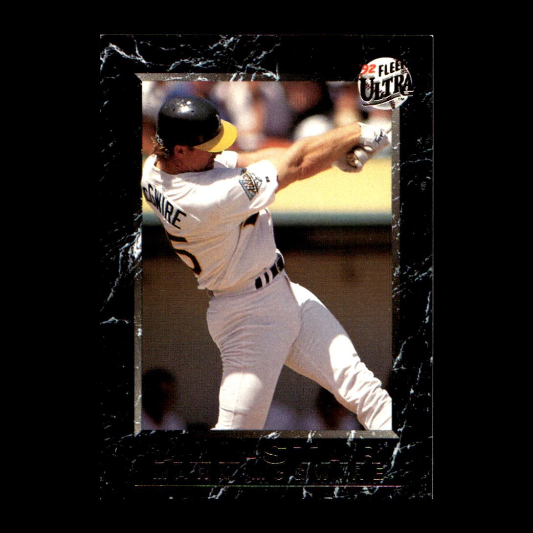 Mark McGwire 1992 Fleer Oakland Athletics #1 R313I 49