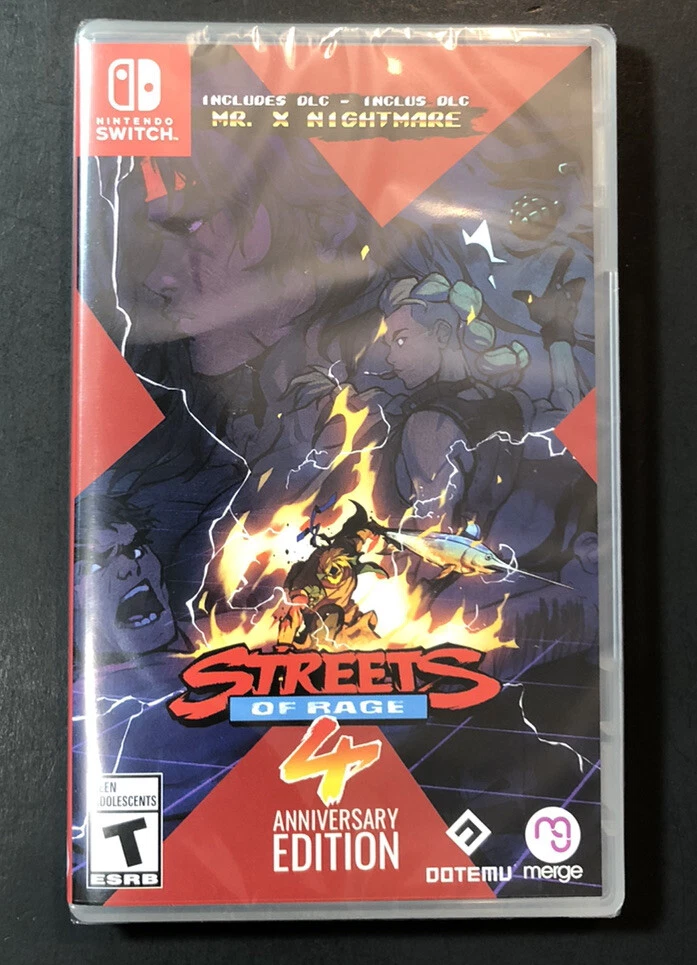 Streets of Rage 4 - Anniversary Edition - Nintendo Switch