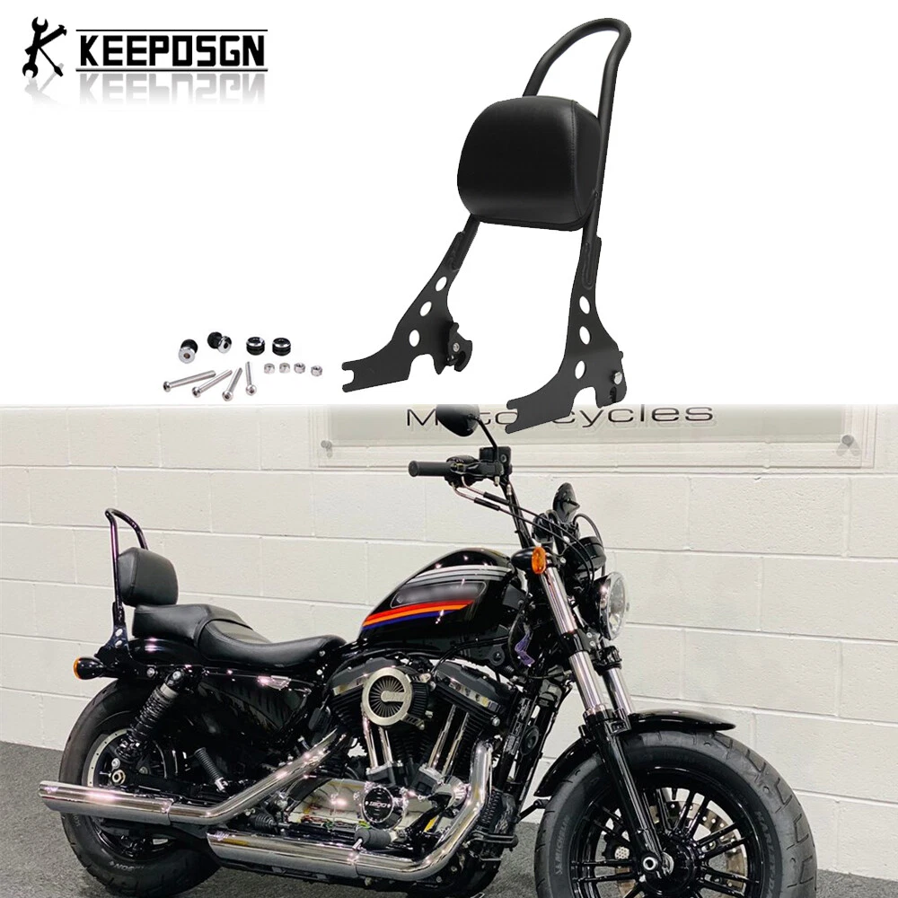 Passenger Backrest Sissy Bar Harley Sportster Install Sissy, 60 OFF