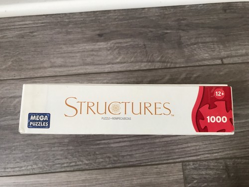 Structures Puzzle Galleries Lafayette Paris 1000 Pieces 19"x27" New Mega Puzzles - Picture 5 of 6