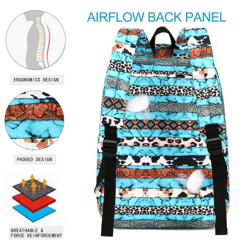 Water Resistant College School Backpack Casual Daypacks Laptop Backpack for G... - Picture 7 of 8