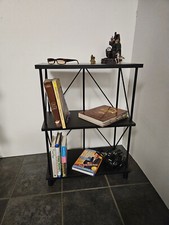 3 shelve Bookcase Open Back Interior Shelves Composite